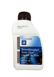 � ��� � ������� ��������� �������� General Motors Brake Fluid DOT-4  0,5�. | General motors ���. 1942421 | ������ ���-5, ���-3, ���-4 � �������� - �����, ������