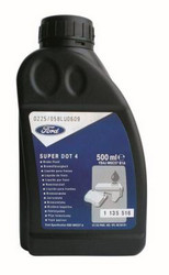 � ��� � ������� ��������� �������� Ford Brake Fluid DOT-4 0.025�. | Ford ���. 1135519 | ������ ���-5, ���-3, ���-4 � �������� - �����, ������