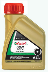 � ��� � ������� ������������� ��������� �������� Castrol React DOT-4 Low Temp 0,5�. | Castrol ���. 15CB4F | ������ ���-5, ���-3, ���-4 � �������� - �����, ������