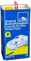 � ��� � ������� ��������� �������� Ate Brake Fluid G DOT-3  5�. | Ate ���. 03990153032 | ������ ���-5, ���-3, ���-4 � �������� - �����, ������