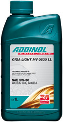 �������� ����� Addinol Giga Light MV 0530 LL 5W-30 1�. ������ � ����������� ������� | ������� 4014766072573