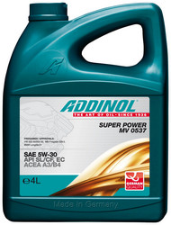 �������� ����� Addinol Super Power MV 0537 5W-30 4�. ������ � ����������� ������� | ������� 4014766250520
